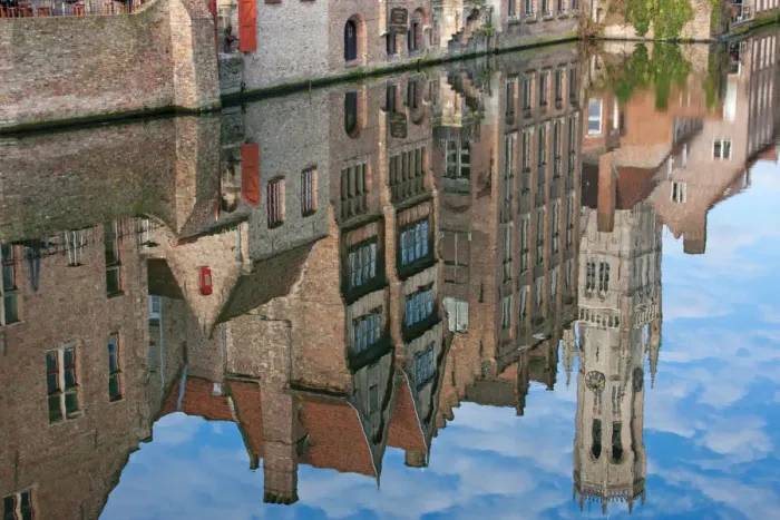 Framed Print : Bruges Reflections Framed Print : Bruges Reflections