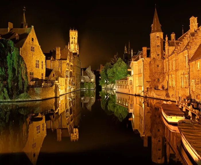 Framed Print : Brugge by night Framed Print : Brugge by night