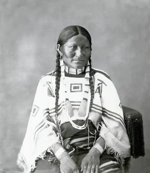 Framed Print : Brule-Teton Sioux Woman Framed Print : Brule-Teton Sioux Woman
