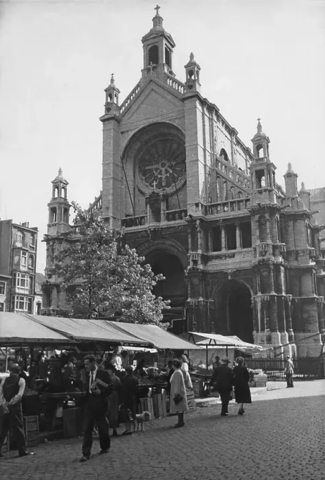 Framed Print : Brussels Market Framed Print : Brussels Market