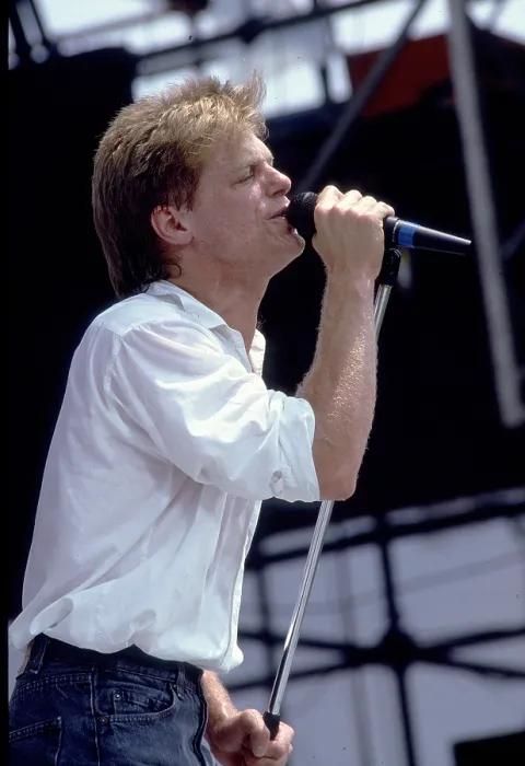 Framed Print : Bryan Adams Onstage Framed Print : Bryan Adams Onstage