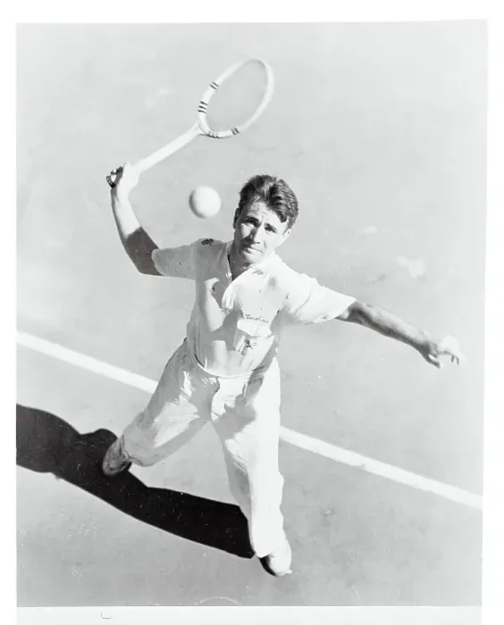 Framed Print : Bryan M. Grant Swinging With Tennis Racket Framed Print : Bryan M. Grant Swinging With Tennis Racket