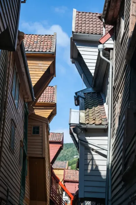 Framed Print : Bryggen, Bergen Framed Print : Bryggen, Bergen