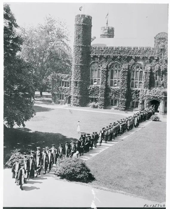 Framed Print : Bryn Mawr Commencement Ceremonies Framed Print : Bryn Mawr Commencement Ceremonies