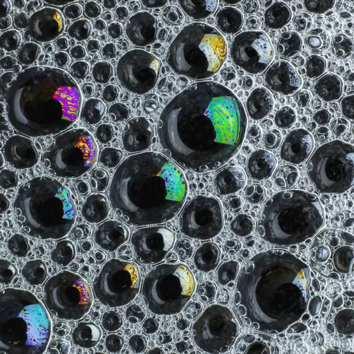Framed Print : Bubbles, full frame Framed Print : Bubbles, full frame