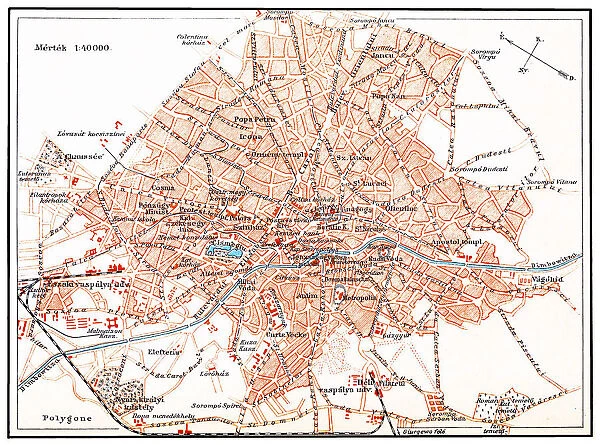 Bucharest map