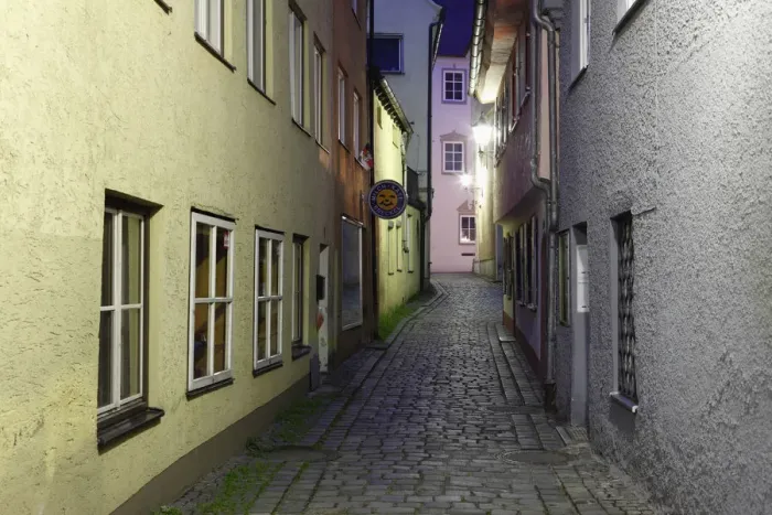 Framed Print : Buchdruckergasse alley, old town Memmingen, Unterallgaeu, Allgaeu region, Schwaben, Bavaria, Germany, Europe Framed Print : Buchdruckergasse alley, old town Memmingen, Unterallgaeu, Allgaeu region, Schwaben, Bavaria, Germany, Europe