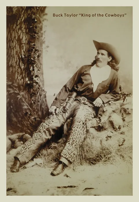 Framed Print : Buck Taylor 'King of the Cowboys Framed Print : Buck Taylor 'King of the Cowboys