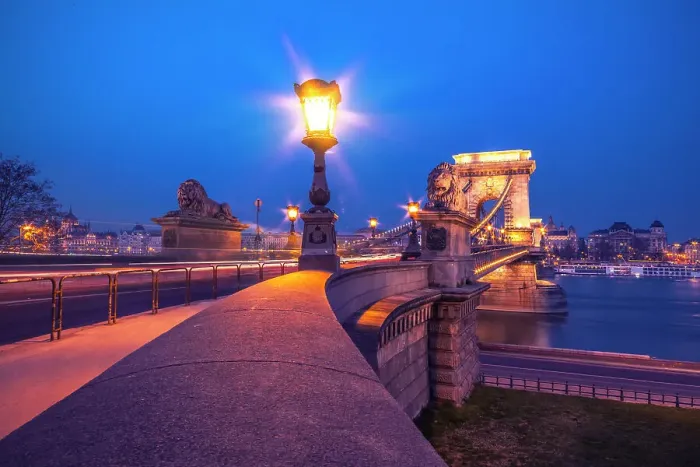 Framed Print : Budapest night panorama Framed Print : Budapest night panorama