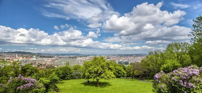 Framed Print : Budapest Panorama view from the Citadella Framed Print : Budapest Panorama view from the Citadella