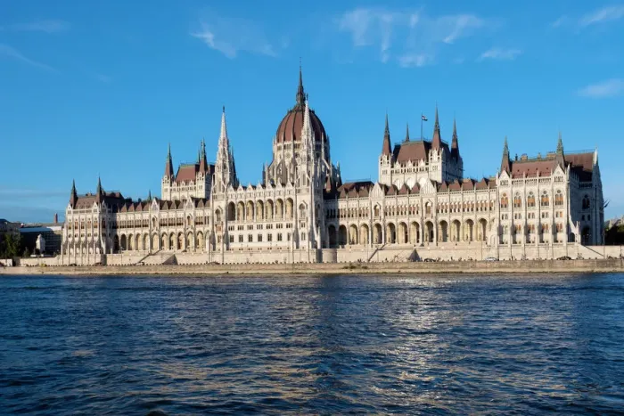 Framed Print : Budapest parliament building, Hungary