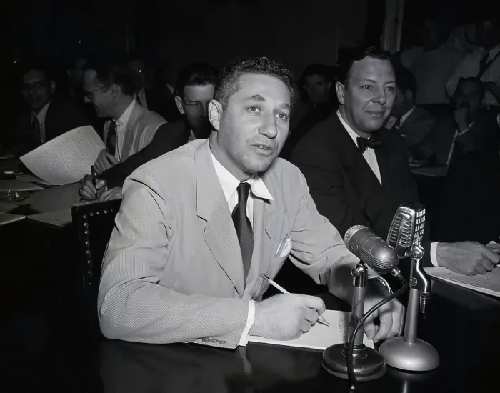 Framed Print : Budd Schulberg Testifying