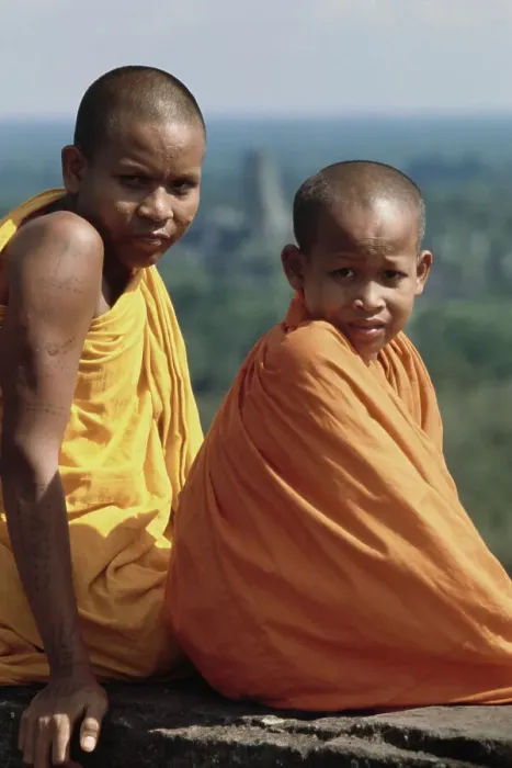 Framed Print : Buddhist Monks Framed Print : Buddhist Monks