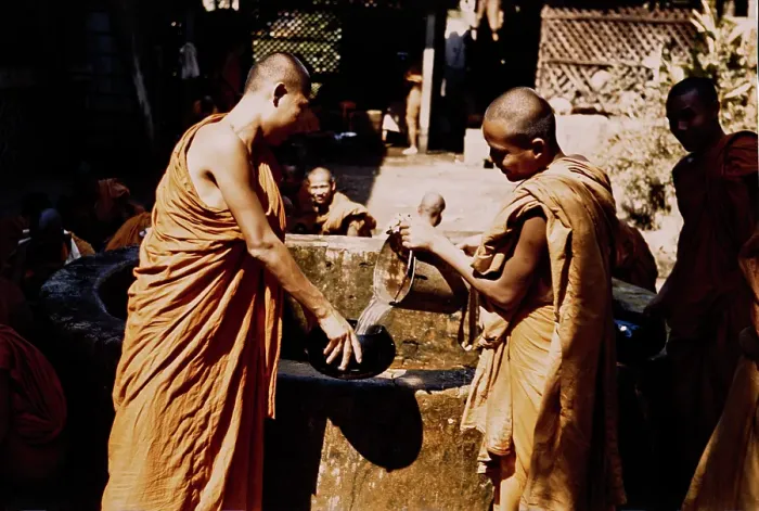 Framed Print : Buddhist Monks Framed Print : Buddhist Monks