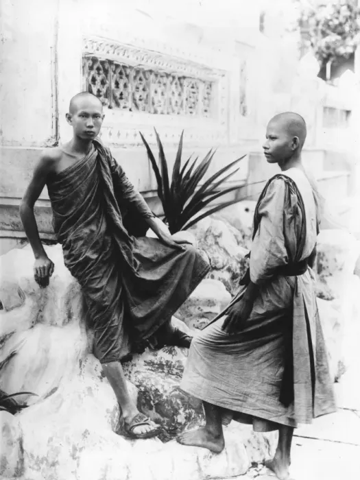 Framed Print : Buddhist Priests Framed Print : Buddhist Priests