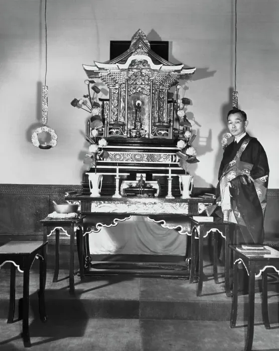 Framed Print : Buddhist Temple Of Chicago