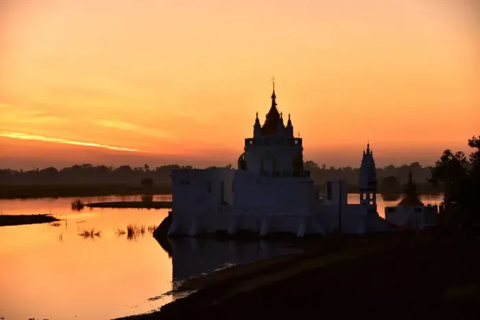 Framed Print : buddhist temple sunset Myanmar Framed Print : buddhist temple sunset Myanmar