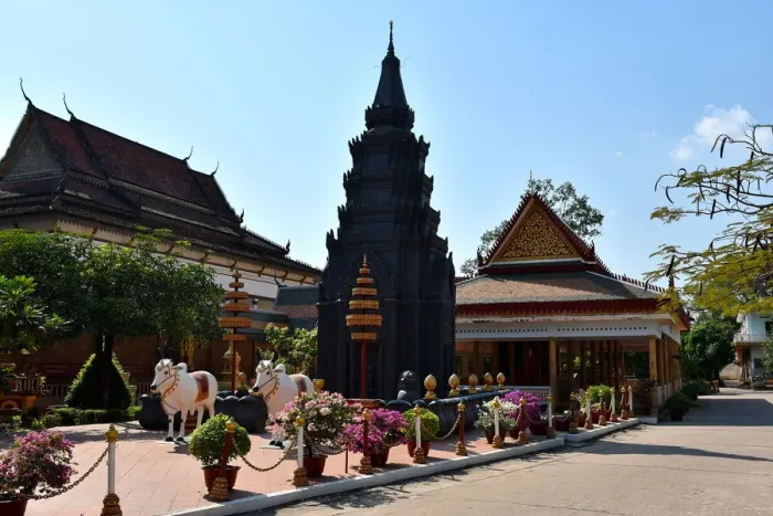 Framed Print : Buddhist temple Wat Preah Prom Rath Siem Reap Cambodia Framed Print : Buddhist temple Wat Preah Prom Rath Siem Reap Cambodia