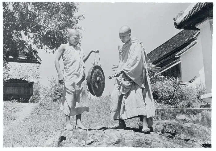 Framed Print : Buddhists Outside Their Temple Framed Print : Buddhists Outside Their Temple