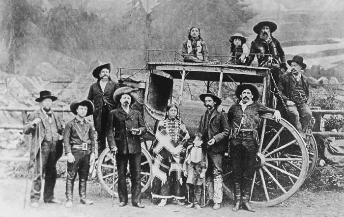 Framed Print : Buffalo Bill Cody's Wild West Troupe Framed Print : Buffalo Bill Cody's Wild West Troupe