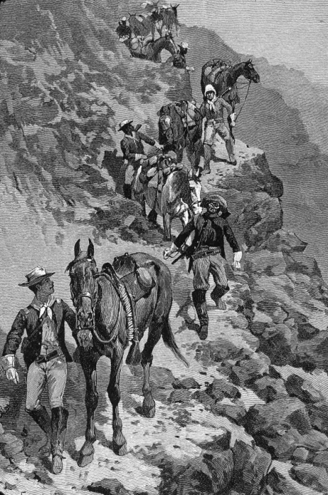Framed Print : Buffalo Soldiers on mountain pass Framed Print : Buffalo Soldiers on mountain pass