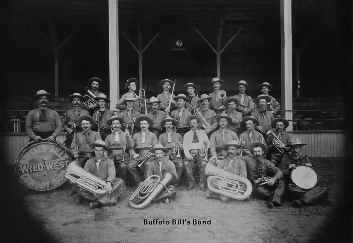 Framed Print : Buffalor Bill's Band Framed Print : Buffalor Bill's Band