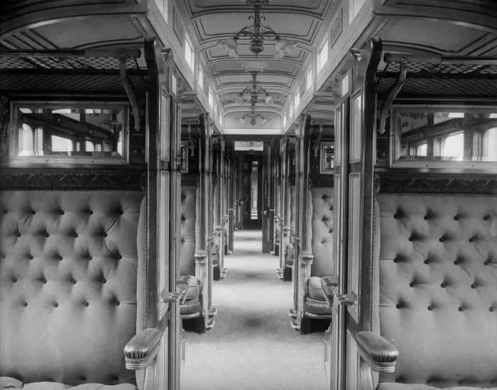 Framed Print : Buffet Saloon
