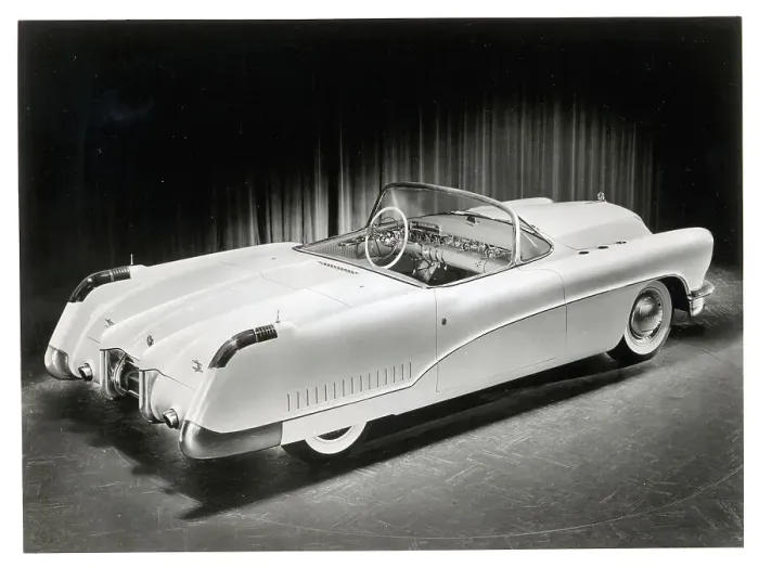 Framed Print : Buick Model Convertible On Show Floor Framed Print : Buick Model Convertible On Show Floor