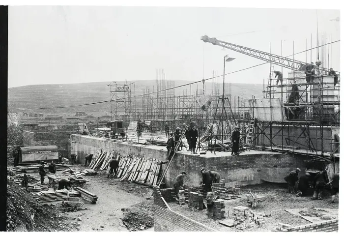 Framed Print : Building of Atomic Reactors in Britain Framed Print : Building of Atomic Reactors in Britain