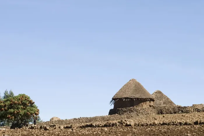 Framed Print : building, central ethiopia, clear sky, color image, colour image, copy space, day Framed Print : building, central ethiopia, clear sky, color image, colour image, copy space, day
