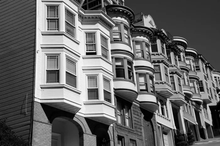 Framed Print : building facade, San Francisco Framed Print : building facade, San Francisco