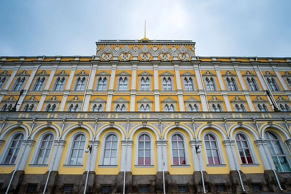 The Building of the Grand Kremlin Palace, Moscow