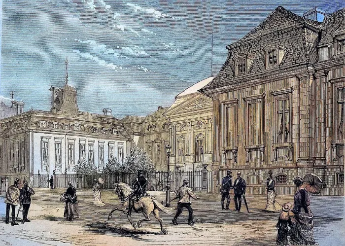 Framed Print : Building of the Imperial Chancellor in Berlin, Germany, reproduction of an image, woodcut from the year 1881, digitally restored, historical, building of the Imperial Chancellor in Berlin, reproduction of an image, woodcut from the year 1881 Framed Print : Building of the Imperial Chancellor in Berlin, Germany, reproduction of an image, woodcut from the year 1881, digitally restored, historical, building of the Imperial Chancellor in Berlin, reproduction of an image, woodcut from the year 1881