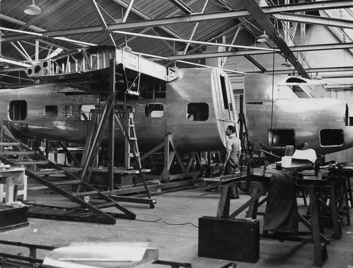 Framed Print : Building A Plane Framed Print : Building A Plane