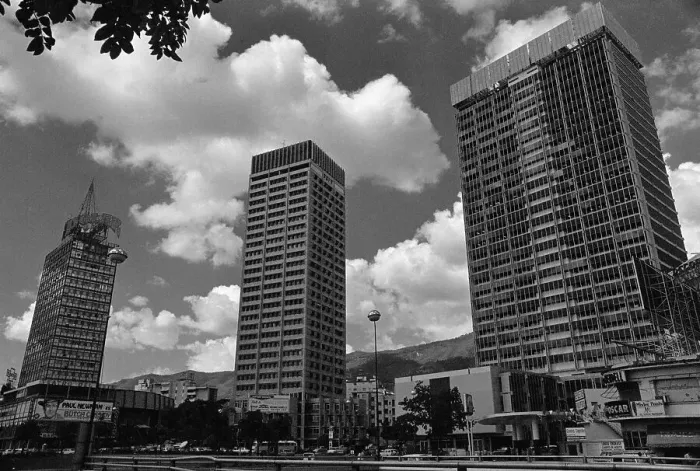 Framed Print : Buildings in the Modern Section of Caracas Framed Print : Buildings in the Modern Section of Caracas