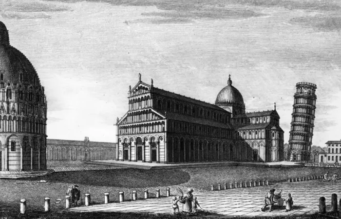 Framed Print : Buildings Of Pisa Framed Print : Buildings Of Pisa