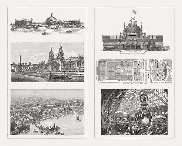 Buildings of the world Exhibitions, 19th century