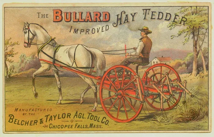 Framed Print : Bullard Improved Hay Tedder Advertisement Framed Print : Bullard Improved Hay Tedder Advertisement