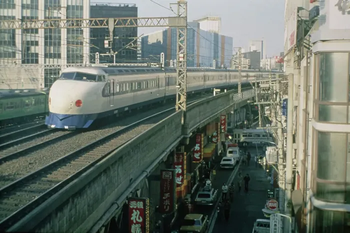 Framed Print : Bullet Train, Tokyo Framed Print : Bullet Train, Tokyo