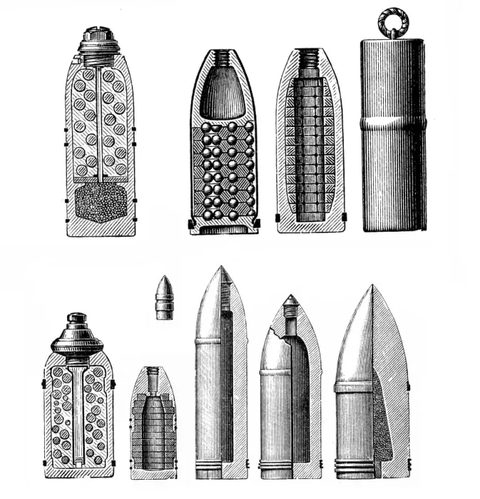 Framed Print : Bullets and projectiles Framed Print : Bullets and projectiles