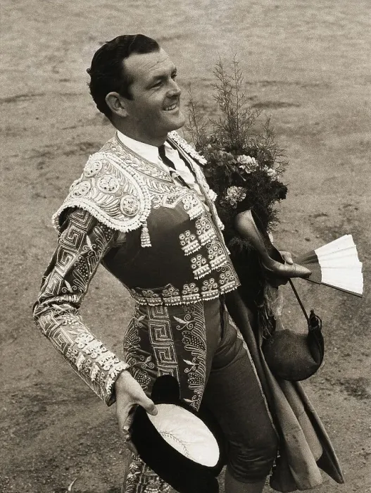 Framed Print : Bullfighter John Fulton Collects Gifts Framed Print : Bullfighter John Fulton Collects Gifts