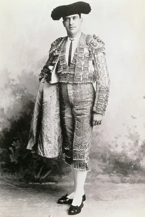 Framed Print : Bullfighter Thomas Da Rocha Posing in Costume Framed Print : Bullfighter Thomas Da Rocha Posing in Costume