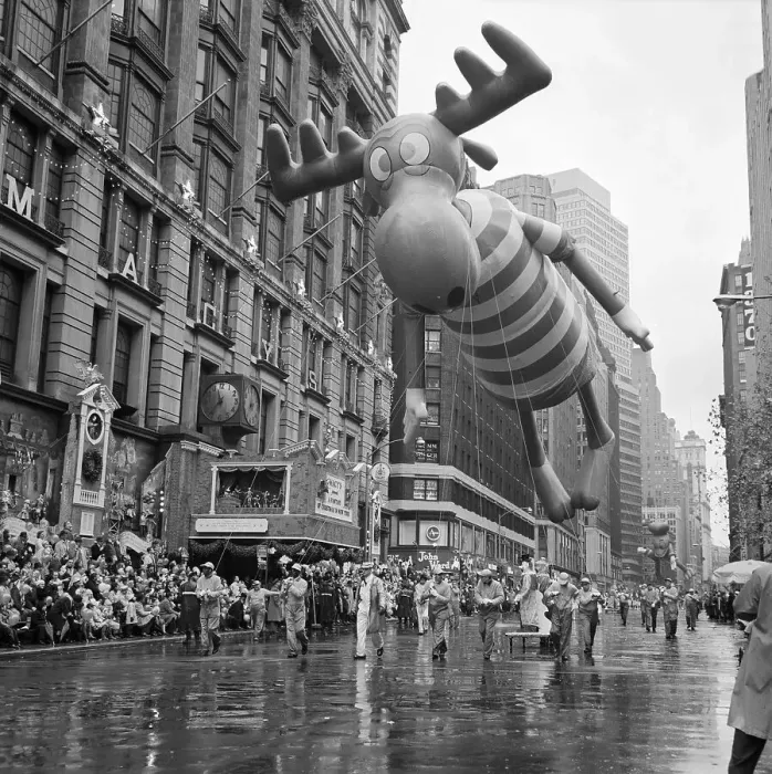Framed Print : Bullwinkle Float During Macy's Thanksgiving Day Parade Framed Print : Bullwinkle Float During Macy's Thanksgiving Day Parade