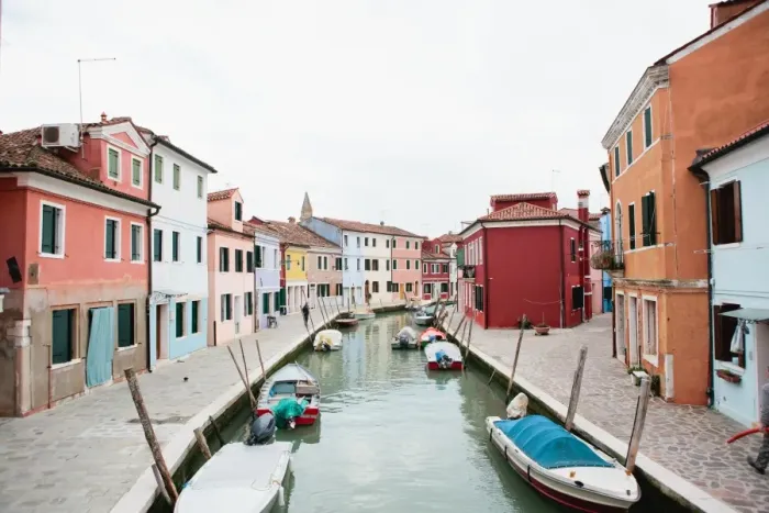 Framed Print : Burano Venice, Italy Framed Print : Burano Venice, Italy