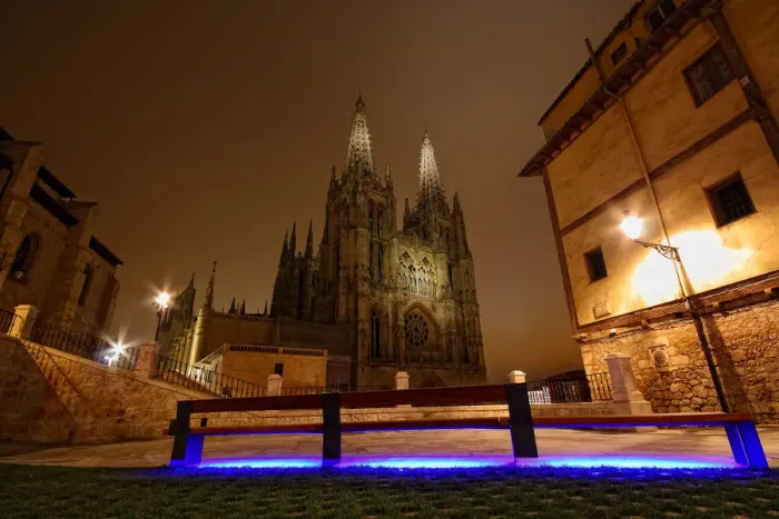 Framed Print : Burgos Cathedral at night Framed Print : Burgos Cathedral at night