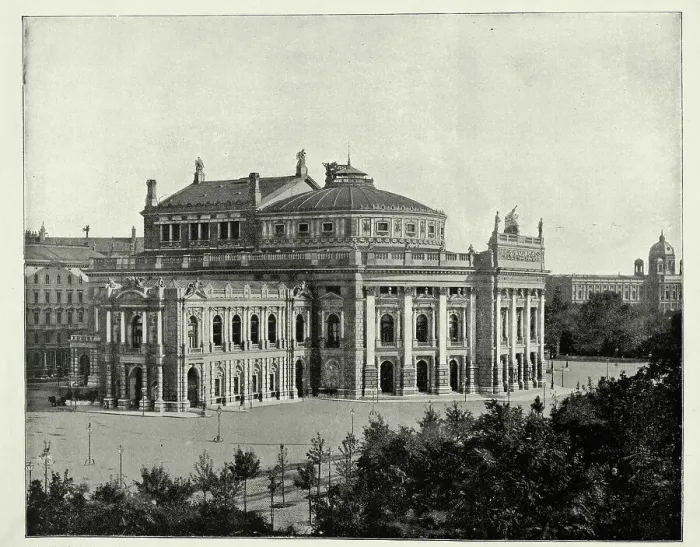 Framed Print : The Burgtheater or Hofbug Theatre, Vienna, Austria, 1890s 19th Century Framed Print : The Burgtheater or Hofbug Theatre, Vienna, Austria, 1890s 19th Century