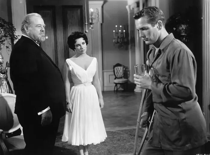 Framed Print : Burl Ives, Liz Taylor and Paul Newman Framed Print : Burl Ives, Liz Taylor and Paul Newman