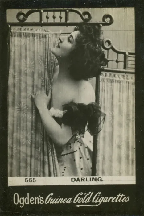 Framed Print : Burlesque Stage Actress, Ogden's Cigarette Card, circa 1894-1907 Framed Print : Burlesque Stage Actress, Ogden's Cigarette Card, circa 1894-1907