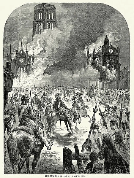 Burning of Old St Paul s