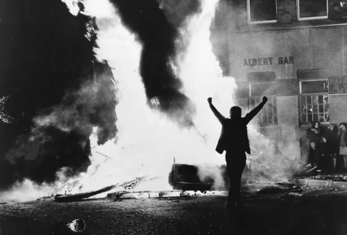 Framed Print : Burning Victory